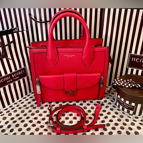 henri bendel Handbags - NWT FULL INCLUSION HENRI BENDEL RIVINGTON LIMITED EDITION SATCHEL/CROSSBODY